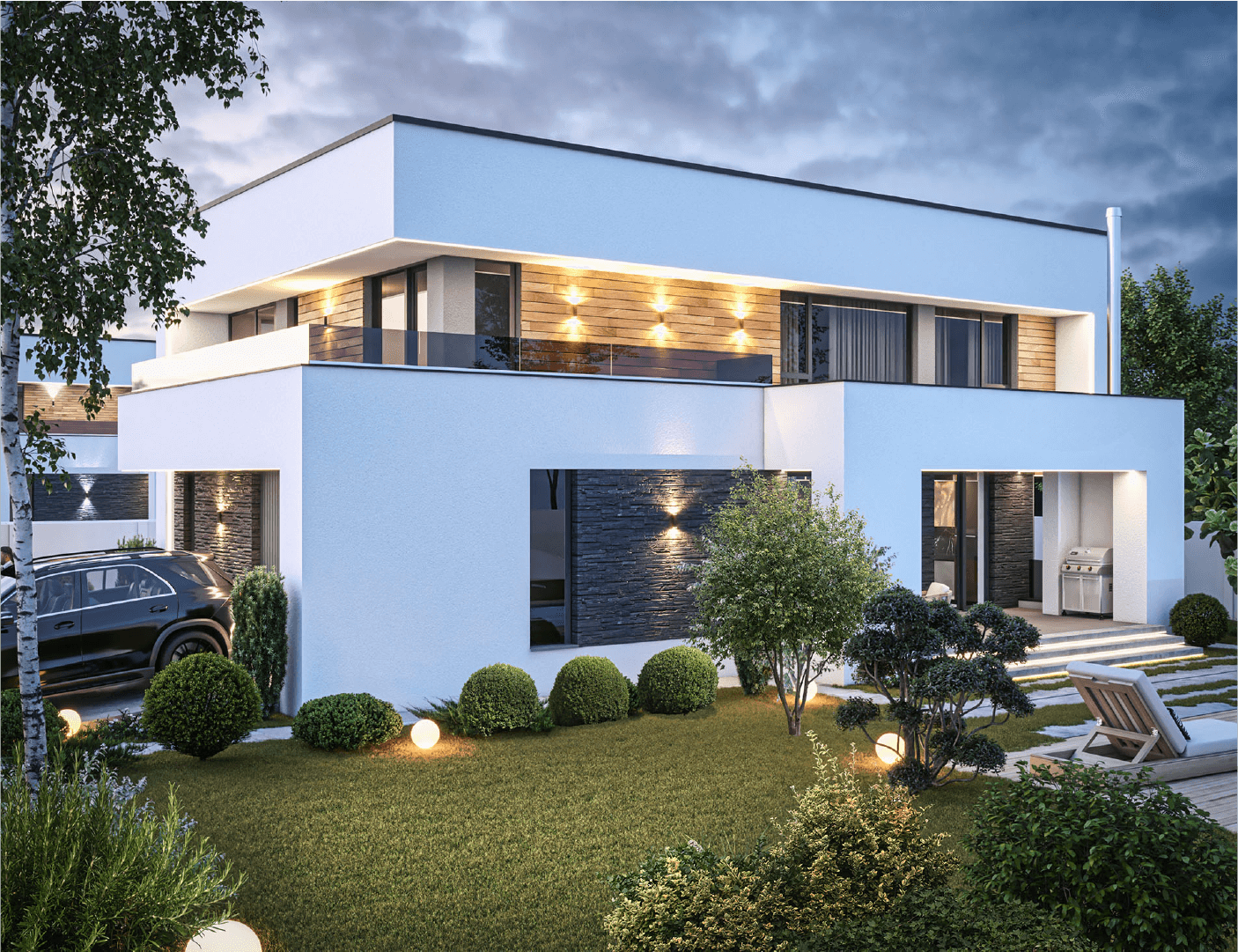 Casa B amenajare gradina