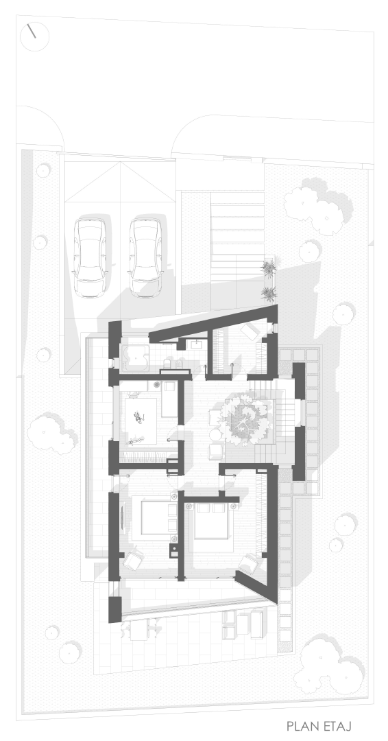 Casa BA plan etaj