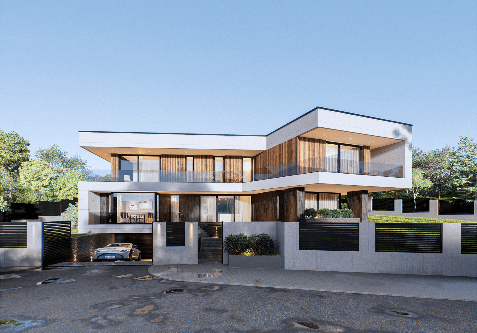 Duplex T perspectiva de ansamblu