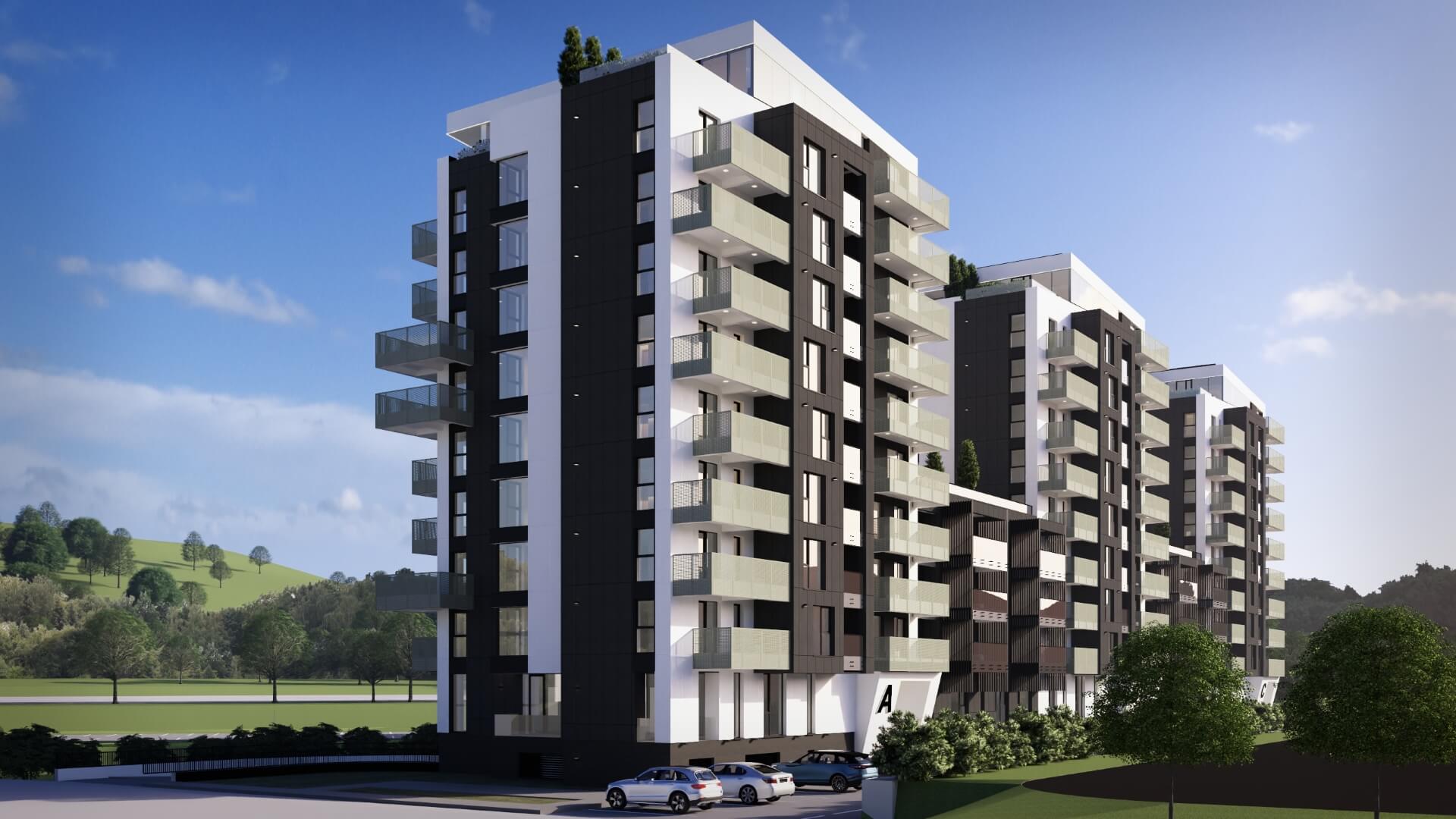 Ansamblu Rezidential B Home perspectiva